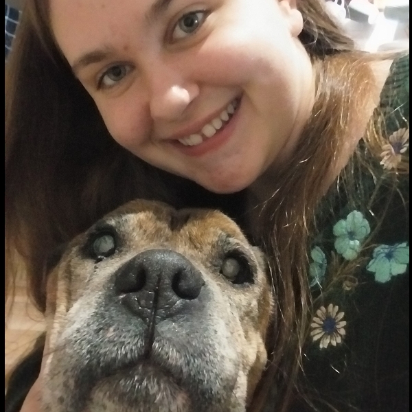 Day 20, walk around the block with my old girl Gypsy🐕🐾