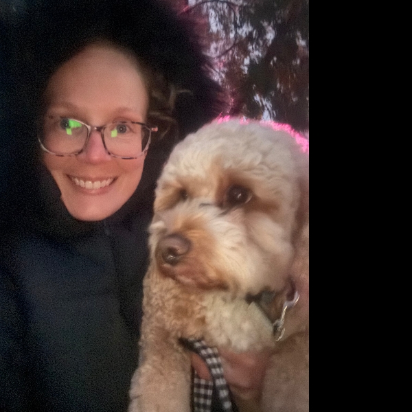 It was FREEZING tonight but we still managed a short walk