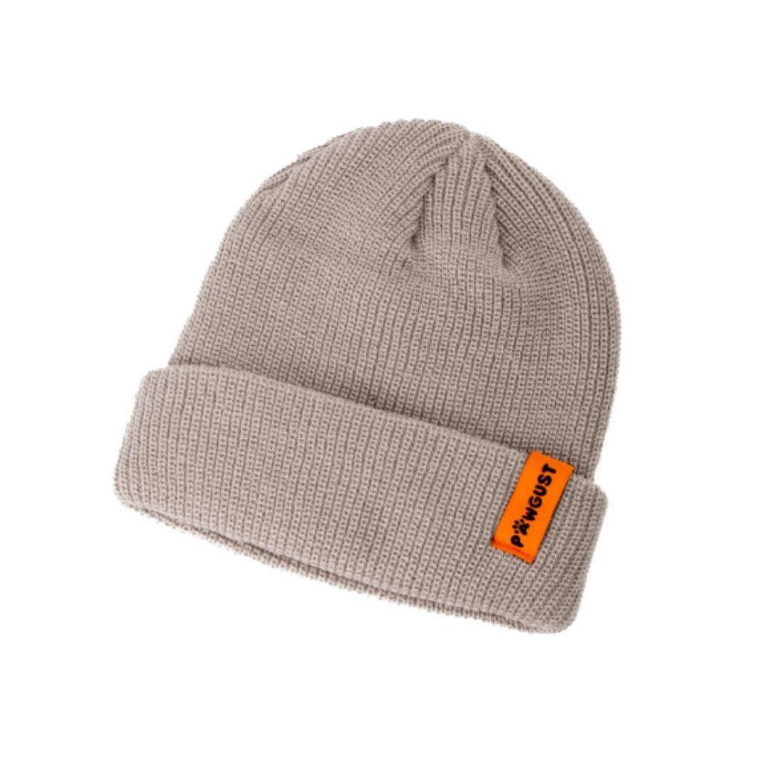 Grey PAWGUST Beanie