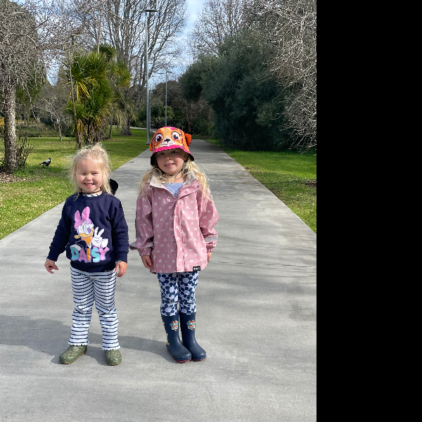 Off for a walk to the park!