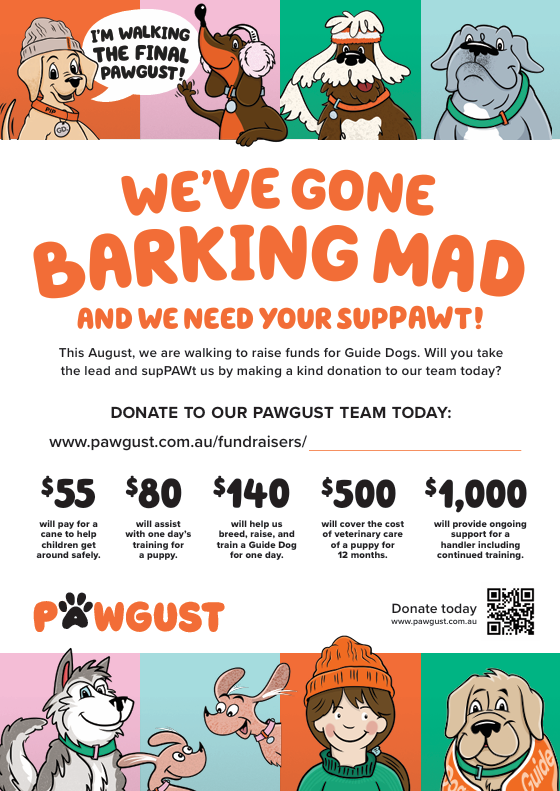 PAW26  - Barking Mad Poster