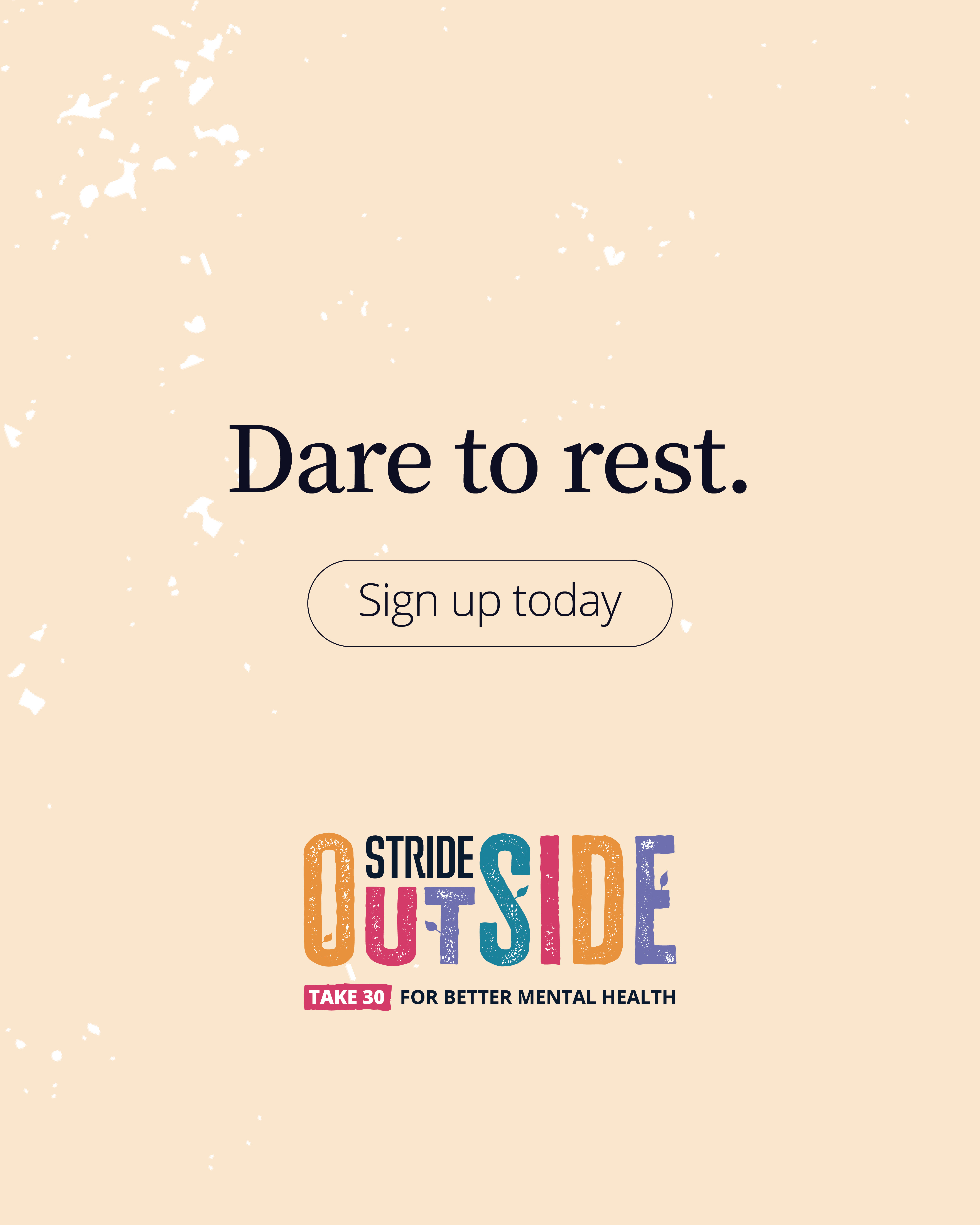 Join Me to Stride Outside 3